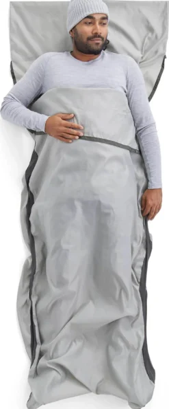 Silk Blend Sleeping Bag Liner - Mummy