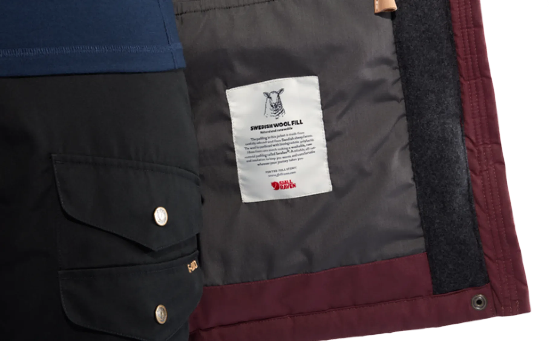 Singi Wool Padded Parka Dame