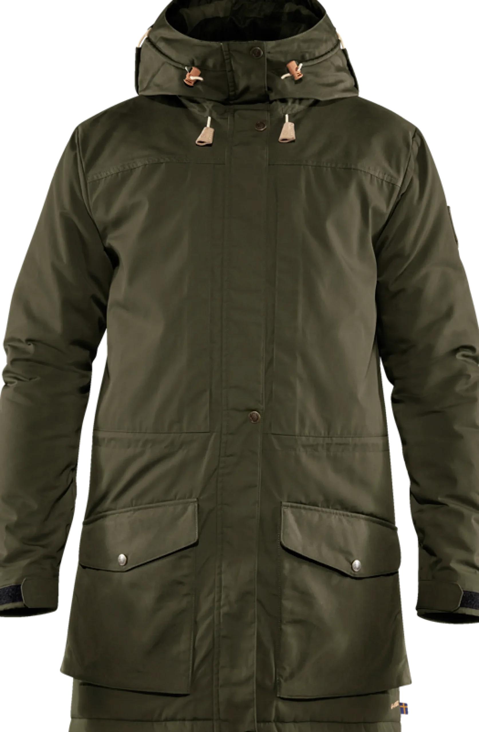Singi Wool Padded Parka Herre