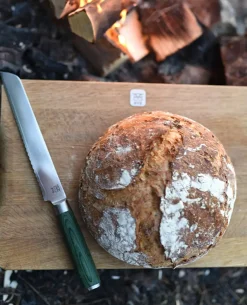 Smaragd Damask Bread Knife