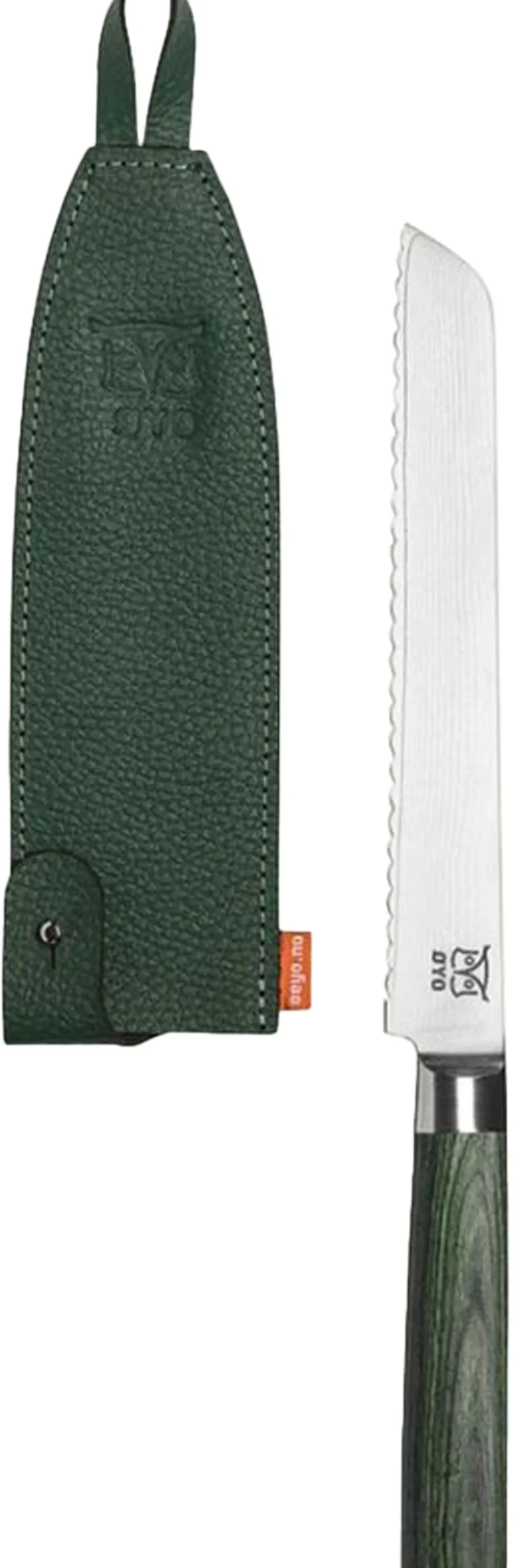 Smaragd Damask Bread Knife
