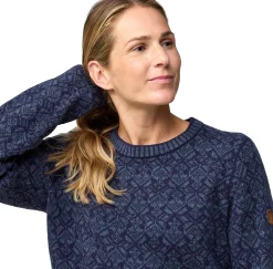 Snow Round Neck Sweater Dame