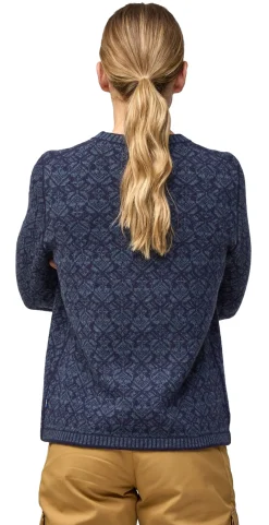 Snow Round Neck Sweater Dame