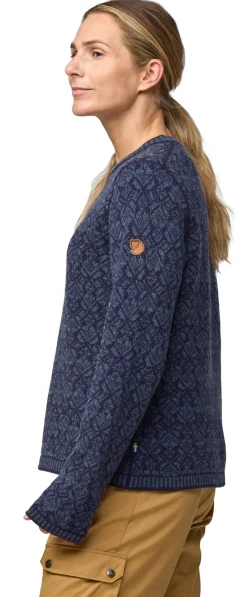 Snow Round Neck Sweater Dame