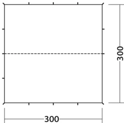 Tarp 3 x 3 m EXP