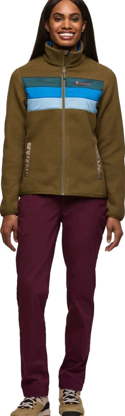 Teca Fleece Full-Zip Jacket Dame