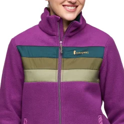 Teca Fleece Full-Zip Jacket Dame