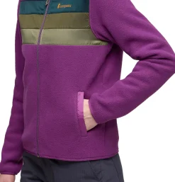 Teca Fleece Full-Zip Jacket Dame