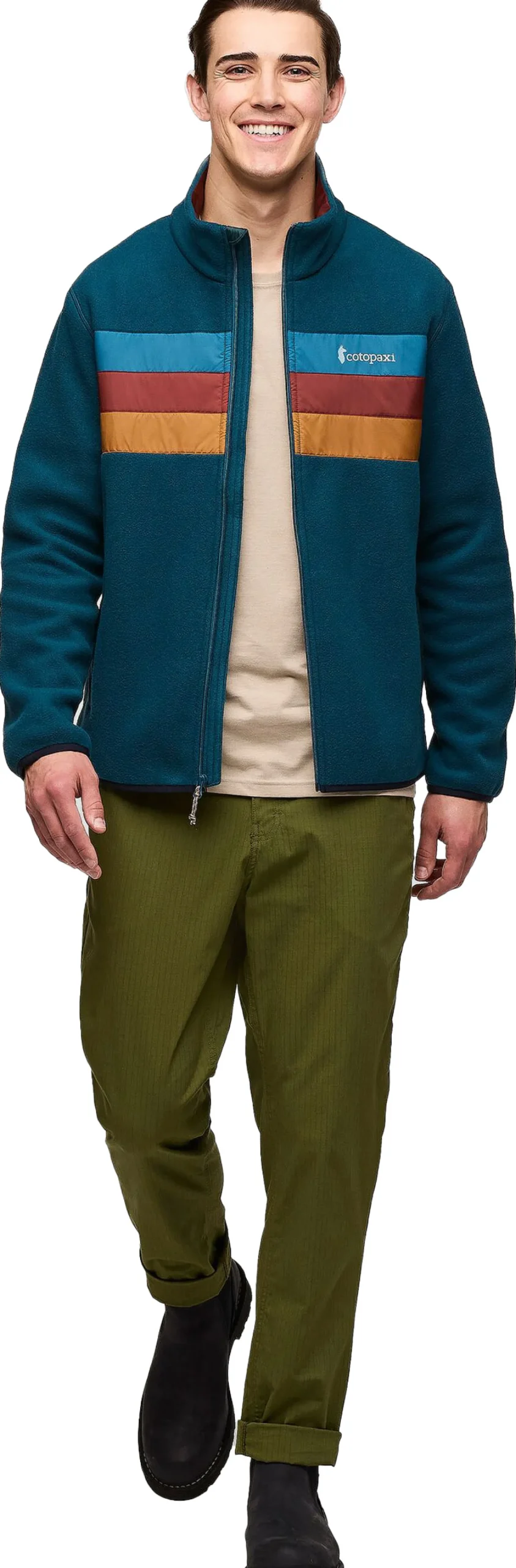 Teca Fleece Full-Zip Jacket Herre