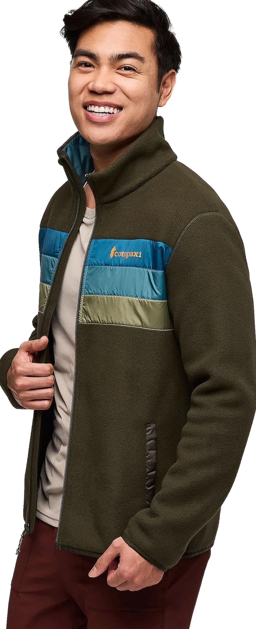 Teca Fleece Full-Zip Jacket Herre