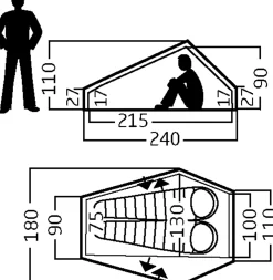 Telemark 2.2 LW 2.0 2-Personers Telt