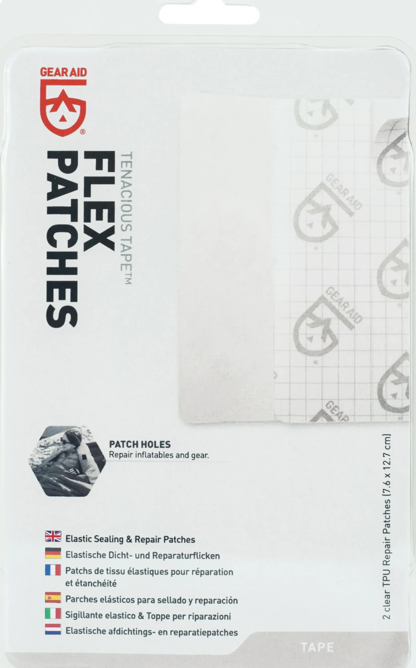 Tenacious Clear Flex Patches