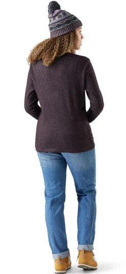 Thermal Merino Rib Crew Dame