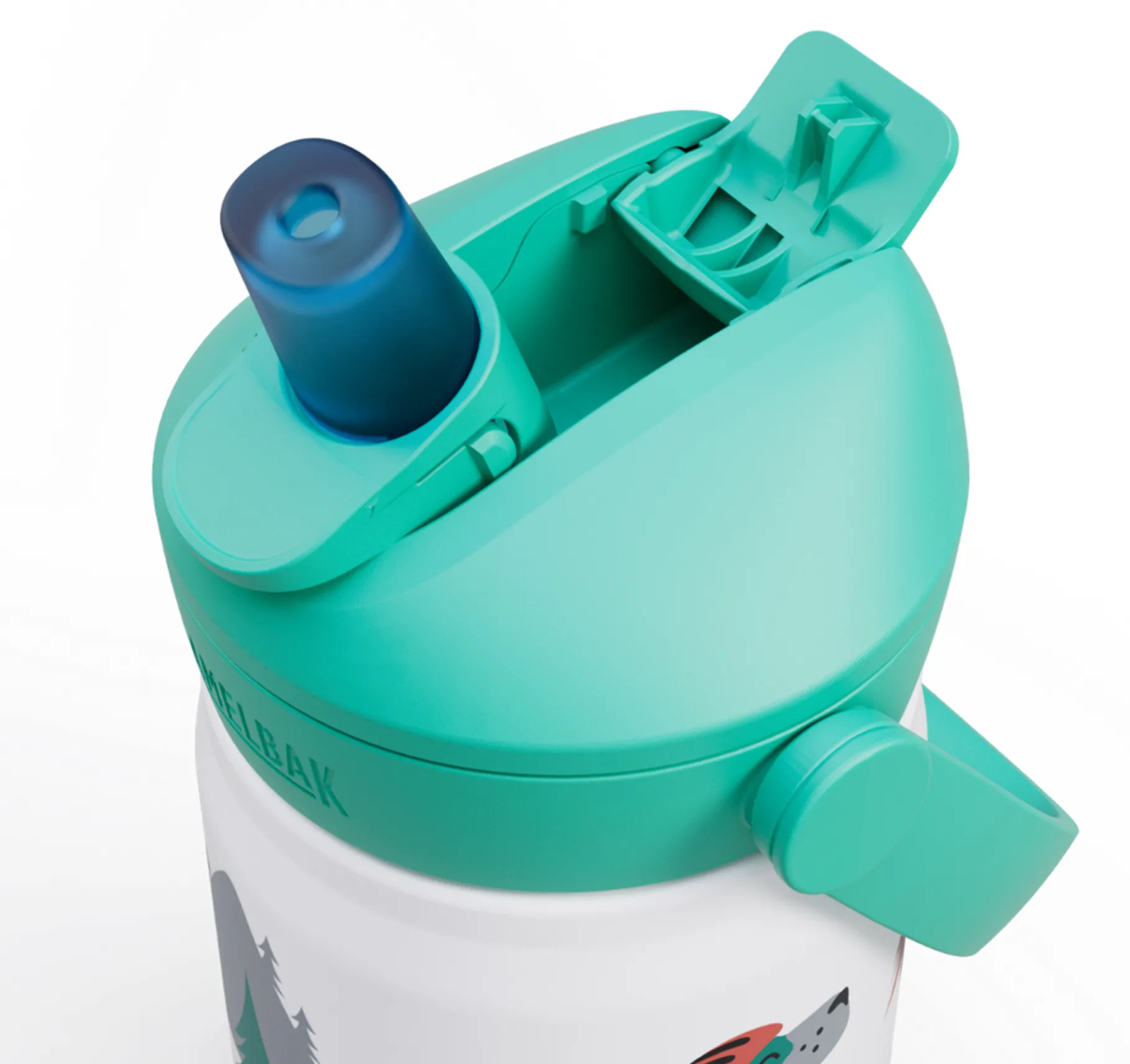Thrive Flip Straw Kids VSS 0.35 ltr Termo Drikkedunk til Børn