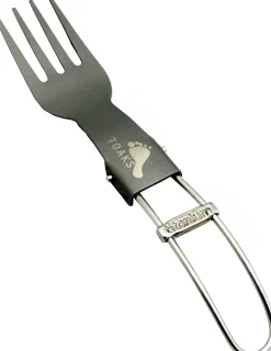 Titanium Folding Fork