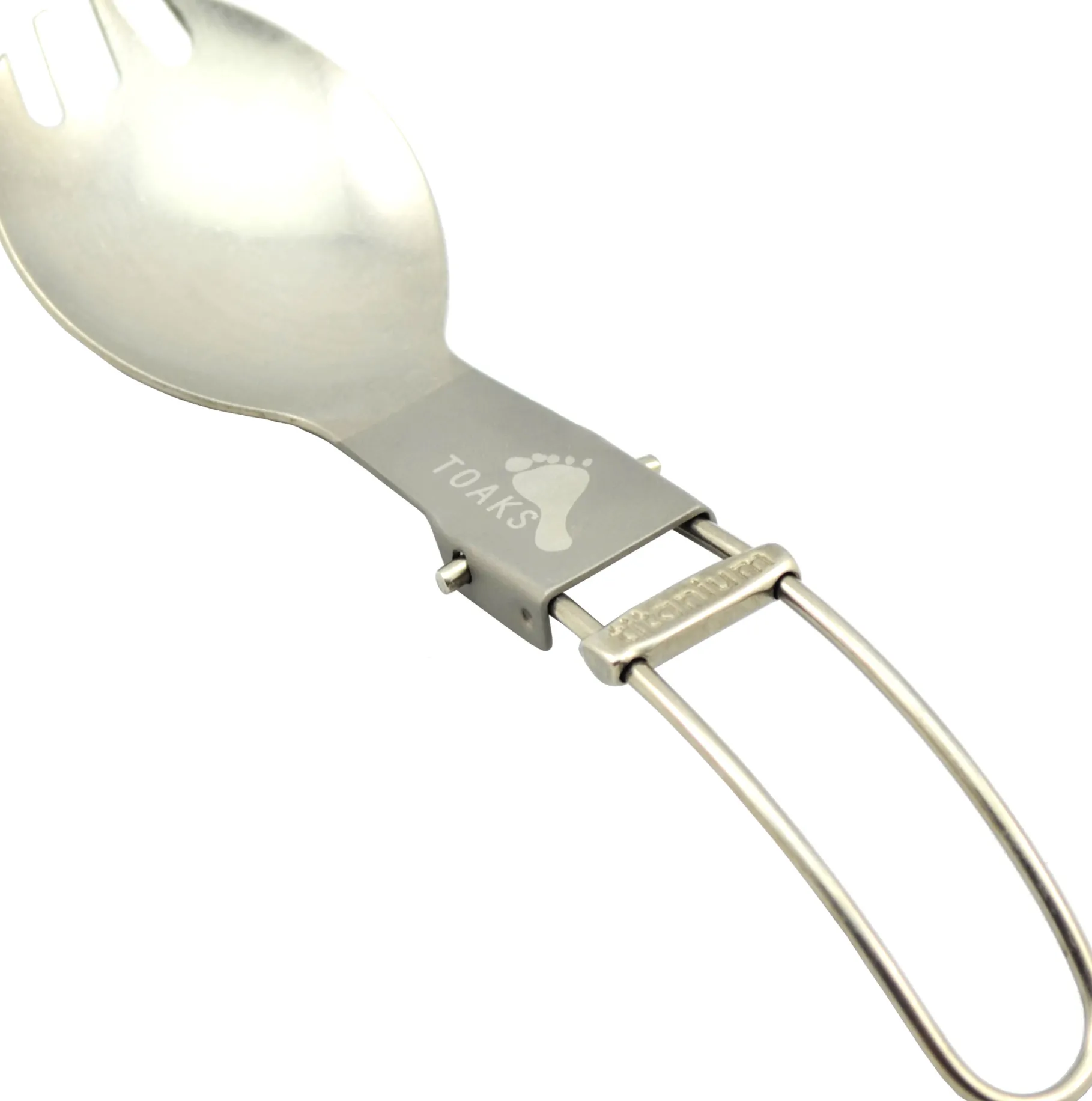 Titanium Folding Spork