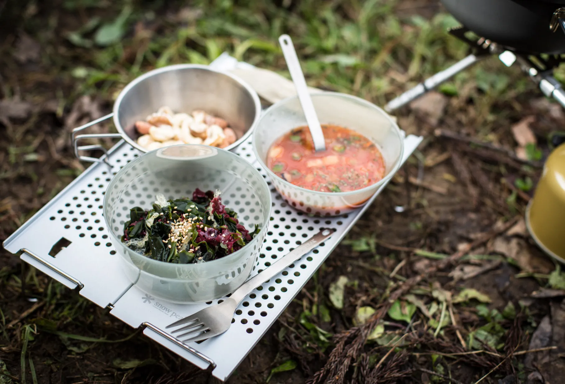 Titanium Fork & Spoon Set