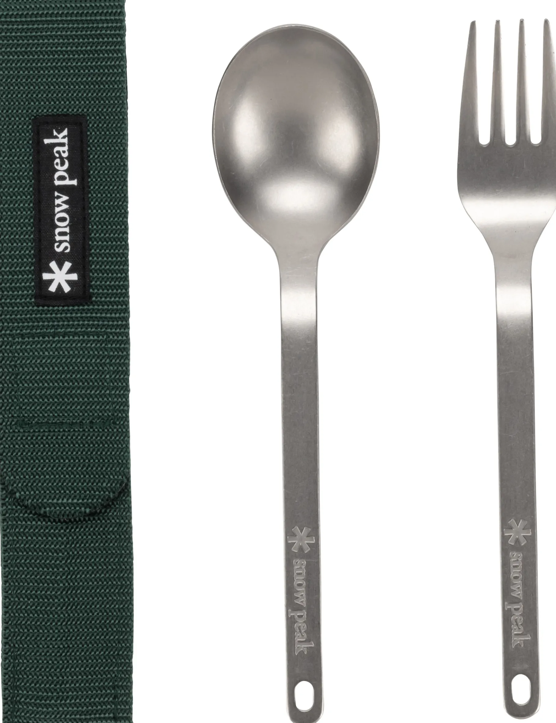 Titanium Fork & Spoon Set