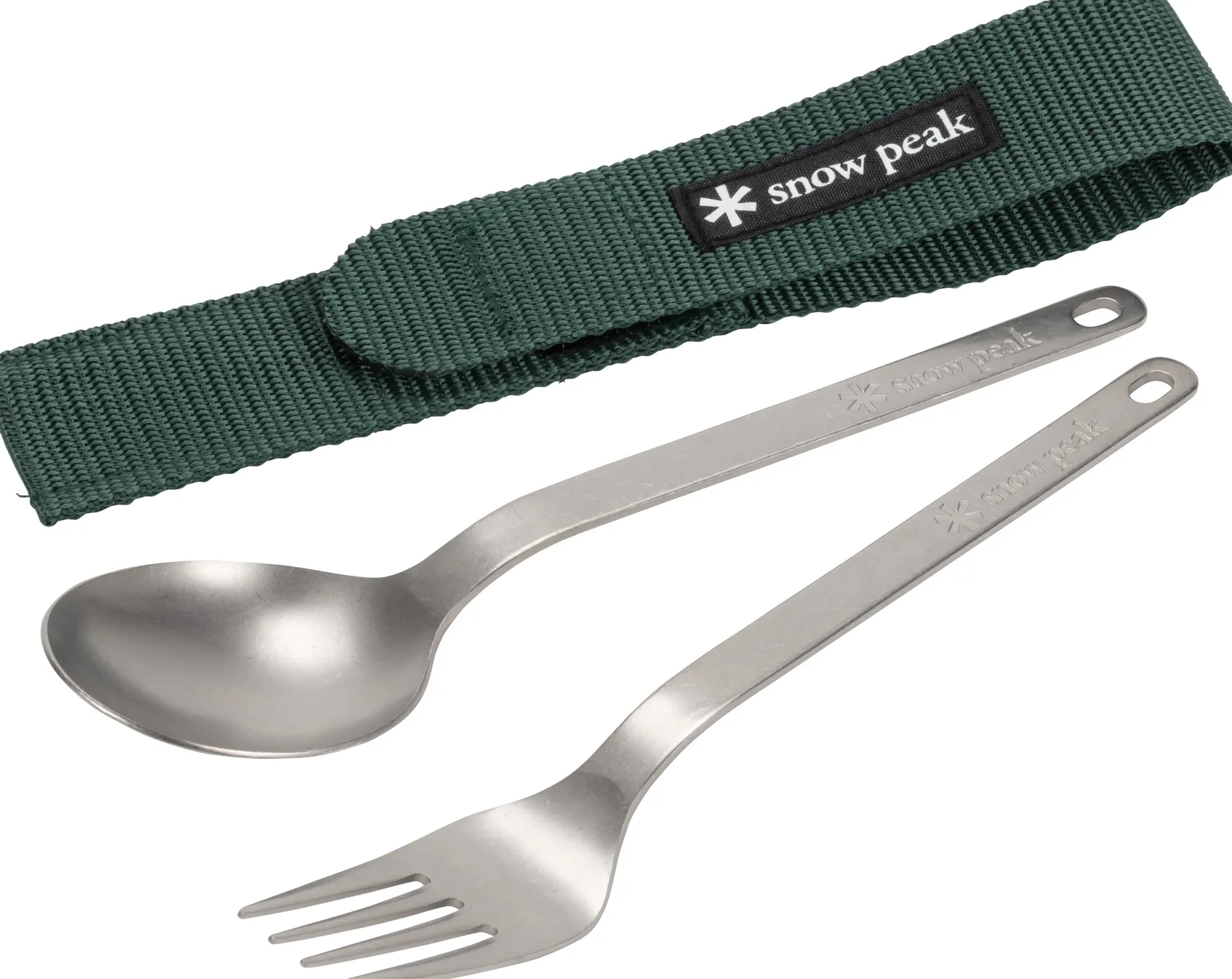 Titanium Fork & Spoon Set