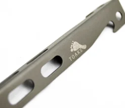 Titanium Large V-Shaped Pegs, 6 stk
