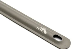 Titanium Long Handle Spoon with Polished Bowl