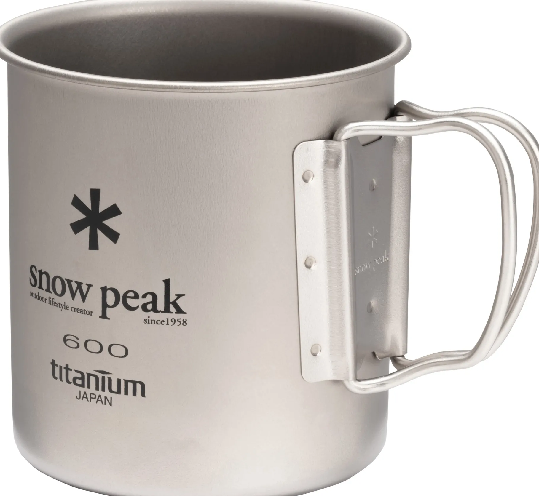 Titanium Single Wall 600 ml Krus