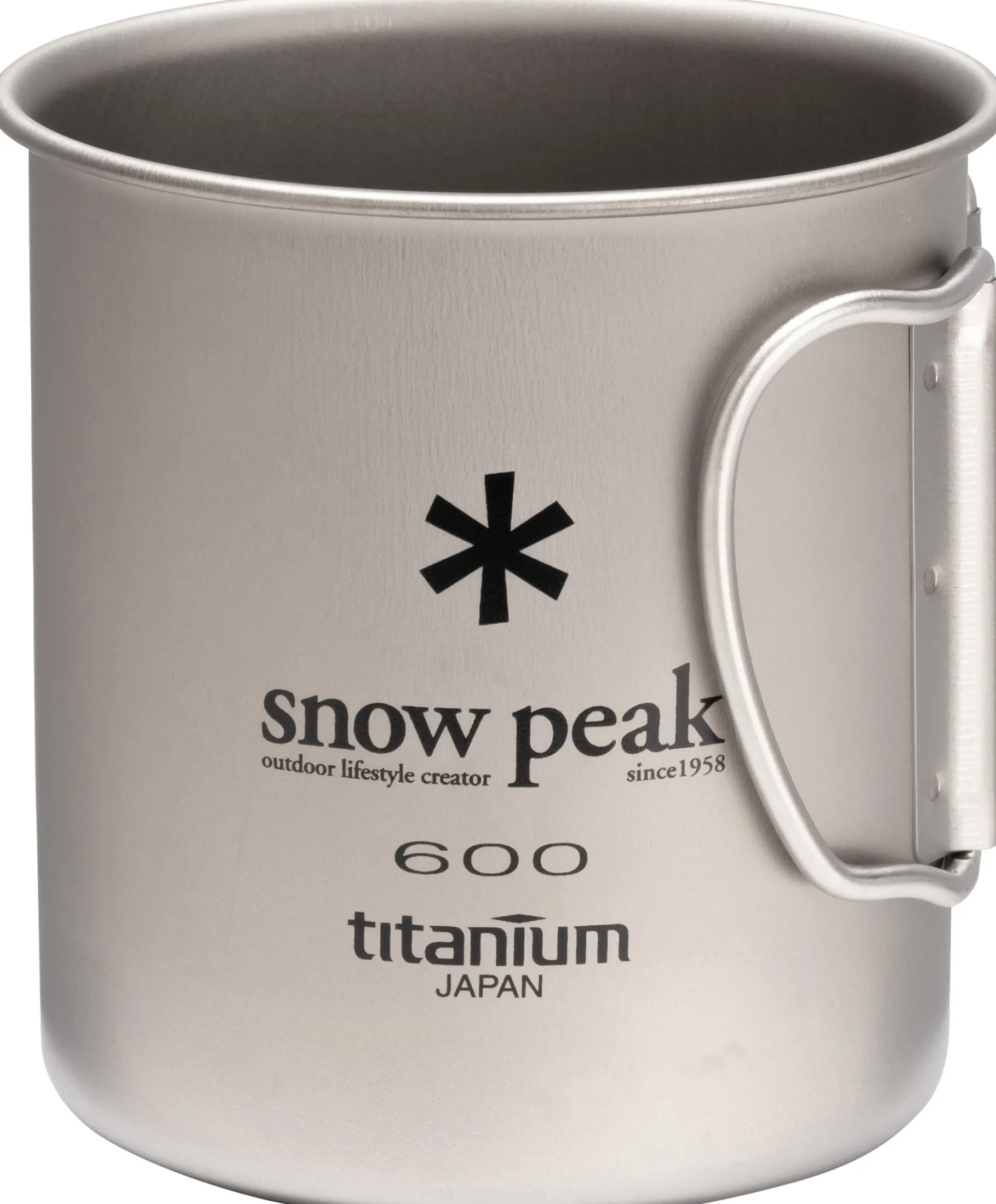 Titanium Single Wall 600 ml Krus