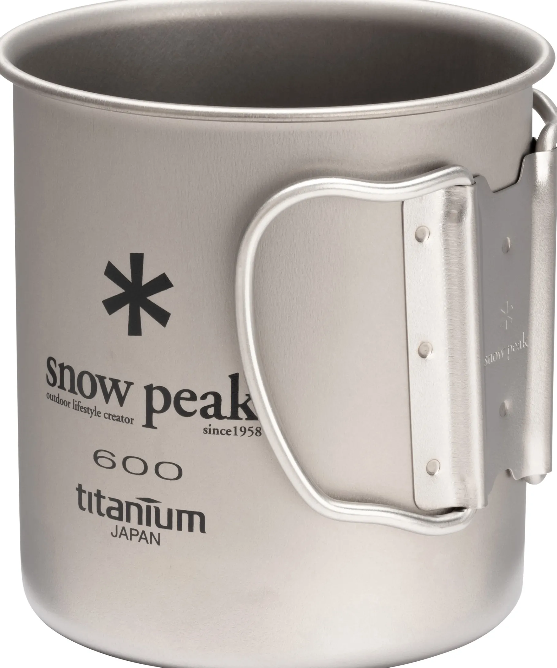 Titanium Single Wall 600 ml Krus