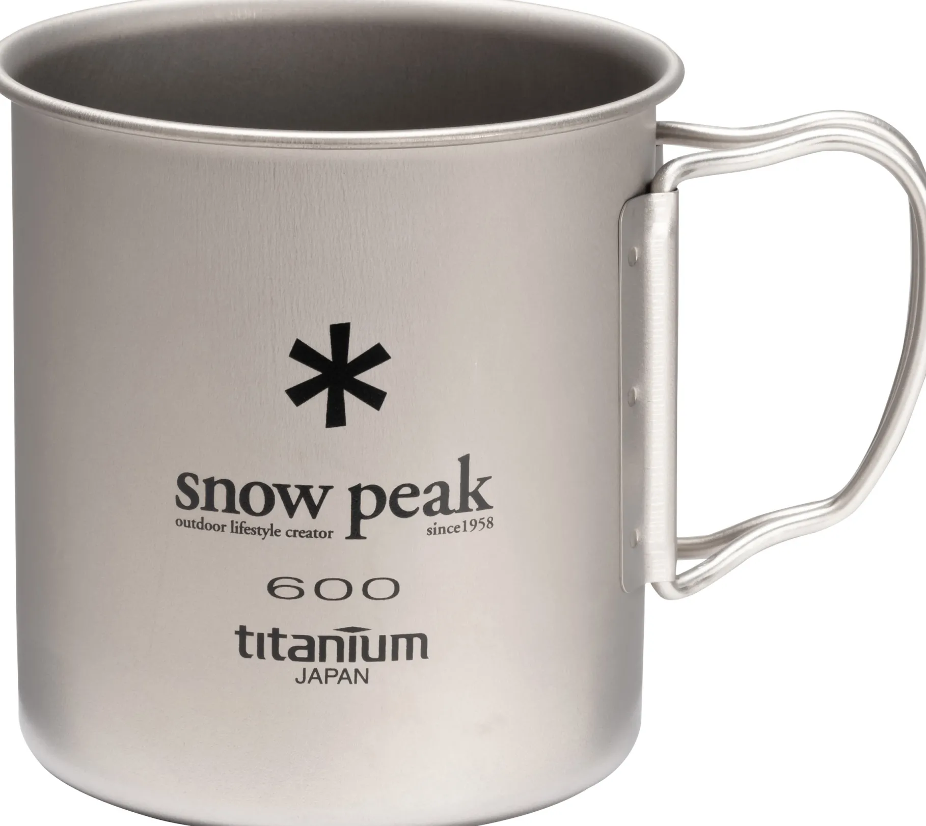 Titanium Single Wall 600 ml Krus