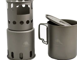 Titanium Small Backpacking Træbrænder