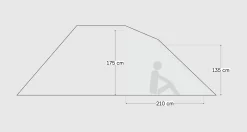 Valhall Inner Tent 4P Basecamp Tunnel