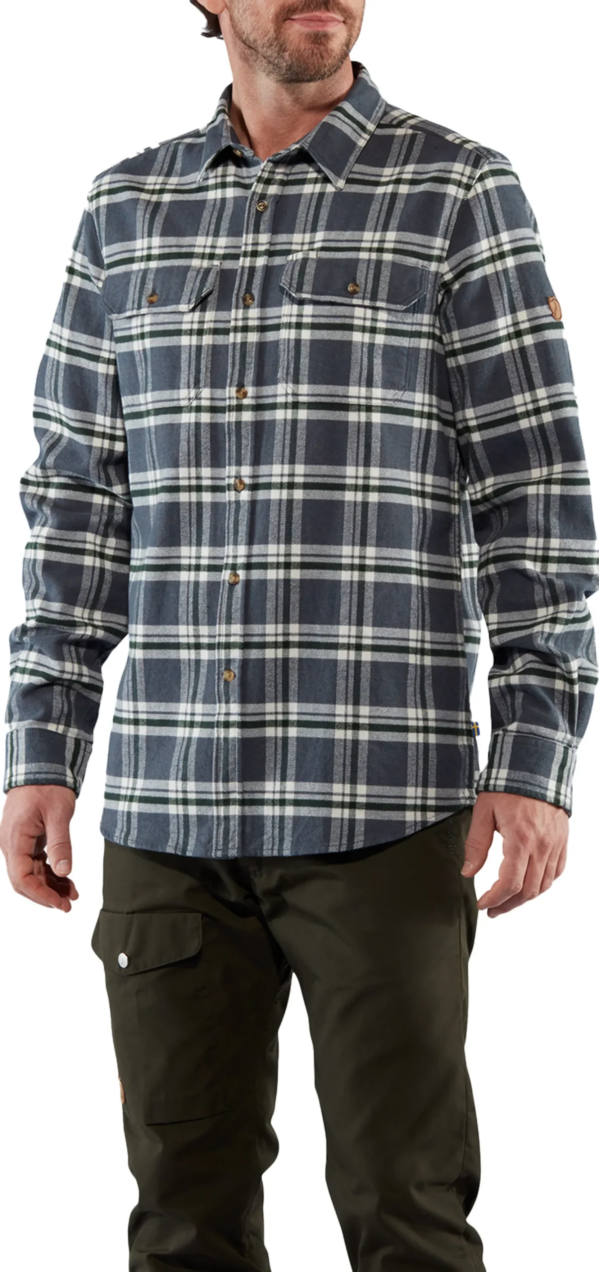 Övik Heavy Flannel Shirt Herre