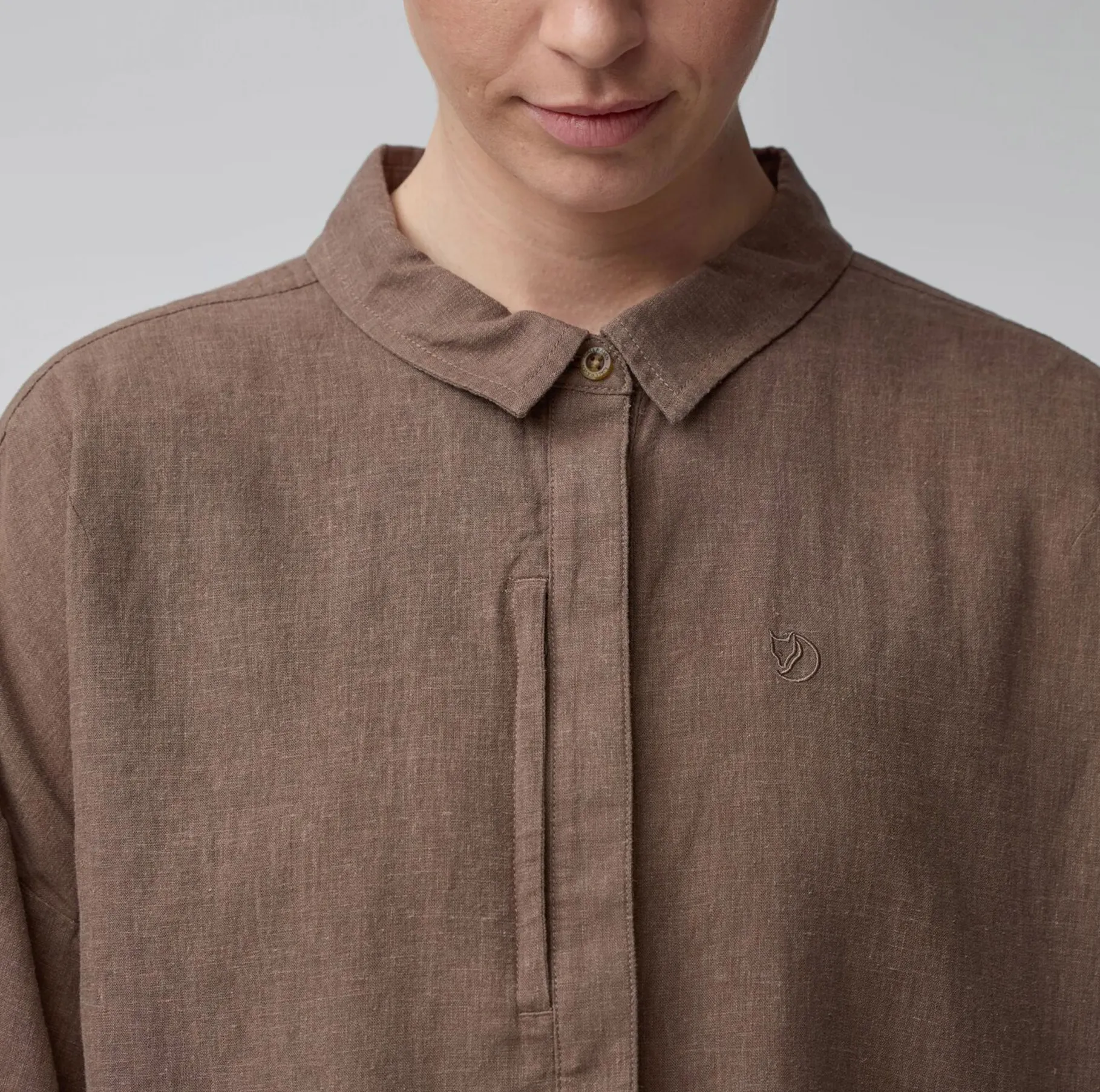 Övik Hemp Camp Shirt SS Dame