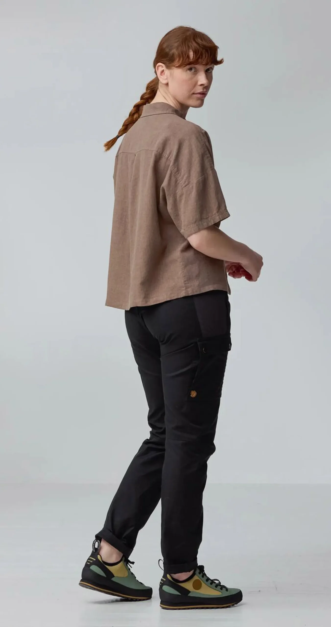 Övik Hemp Camp Shirt SS Dame