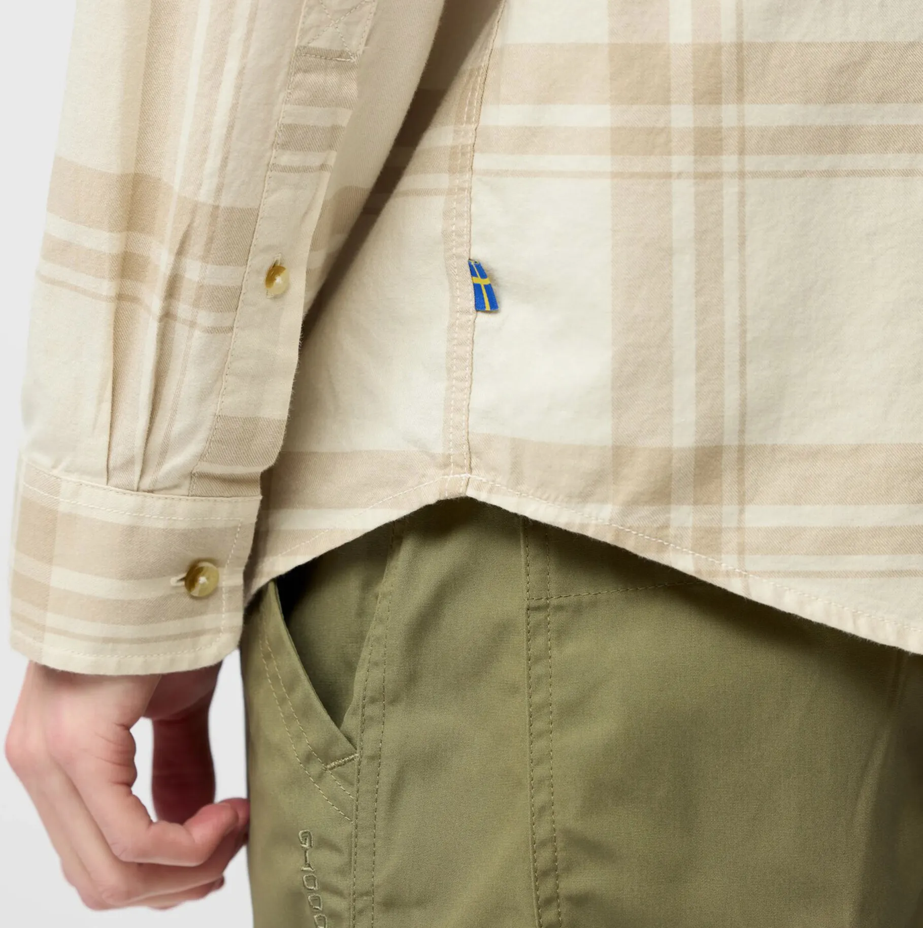 Övik Lite Flannel Shirt Herre