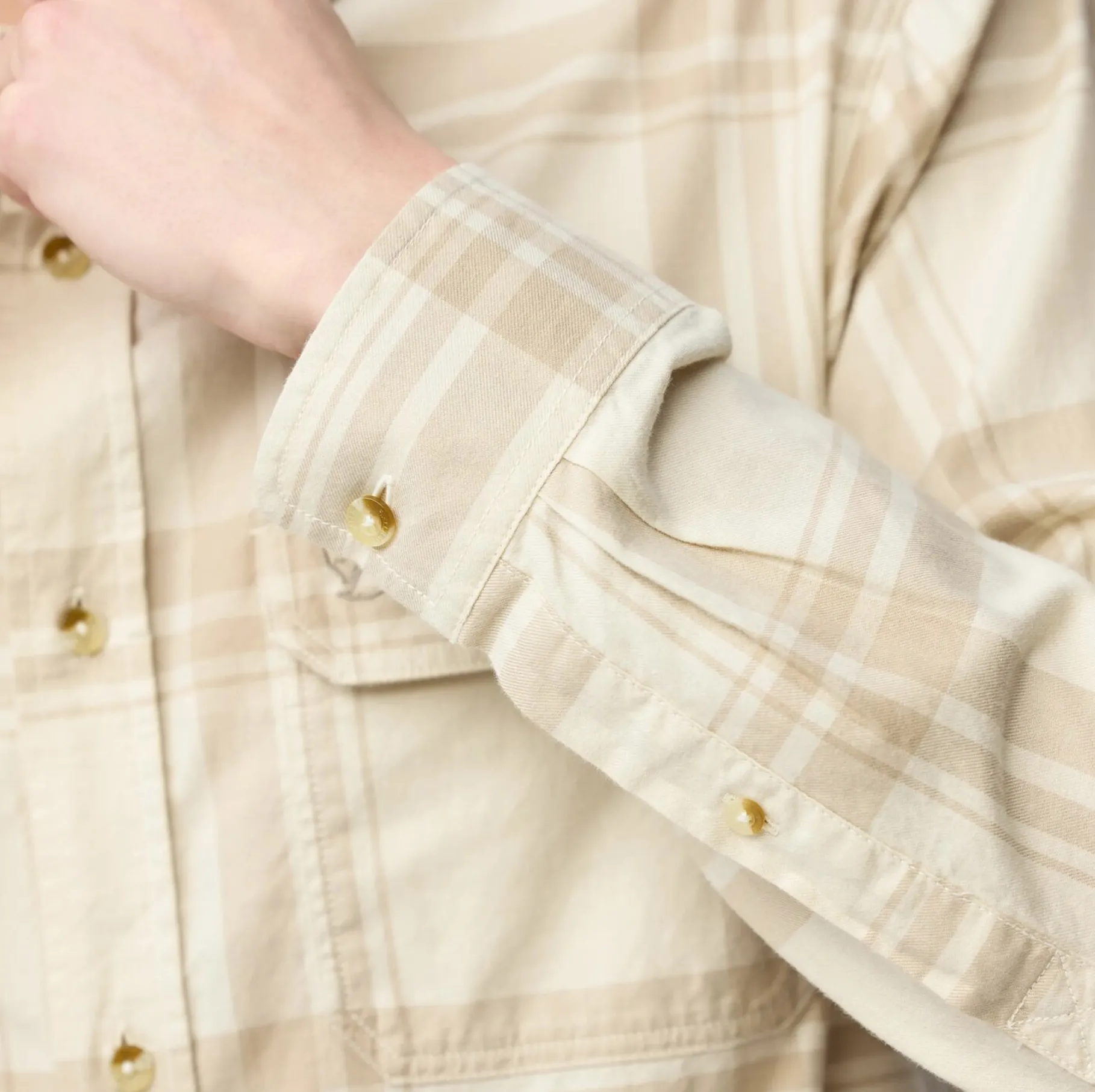 Övik Lite Flannel Shirt Herre