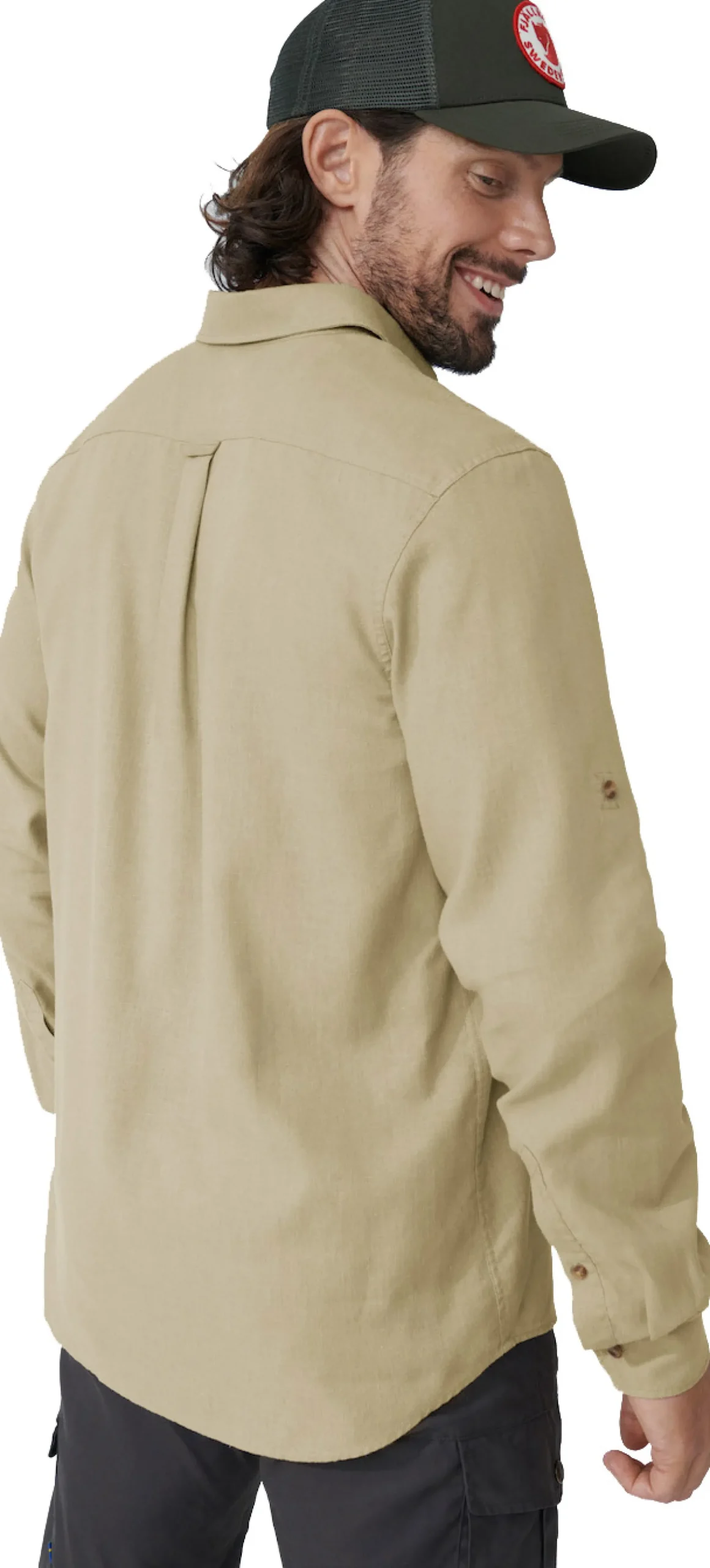 Övik Travel Shirt LS Herre