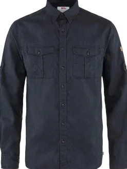 Övik Travel Shirt LS Herre