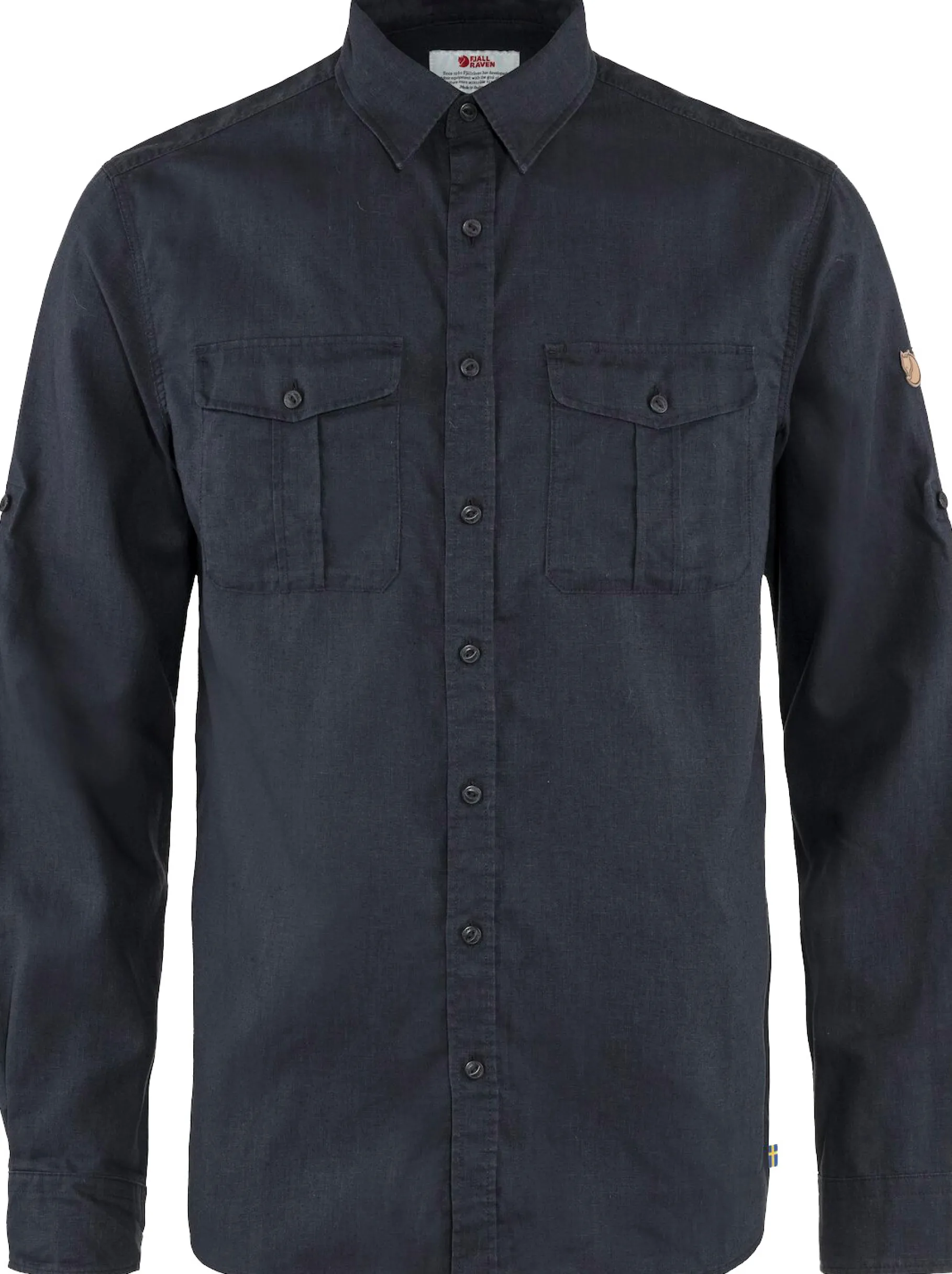 Övik Travel Shirt LS Herre