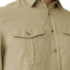 Övik Travel Shirt LS Herre