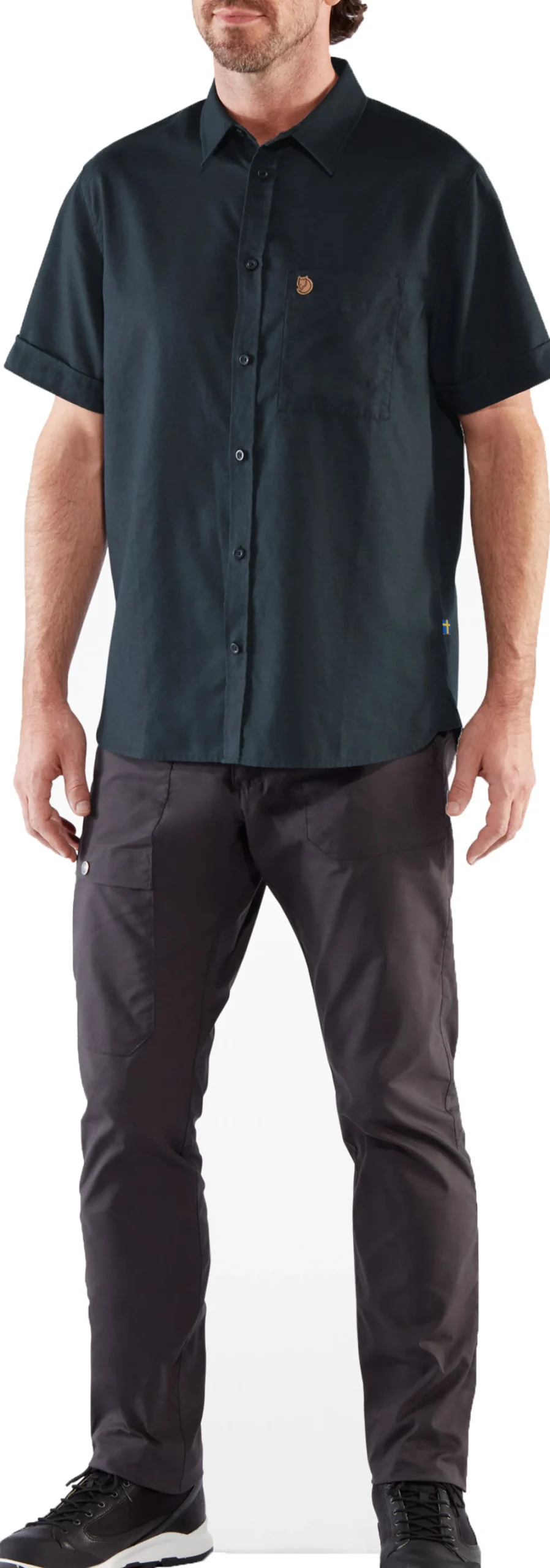 Övik Travel Shirt SS Herre