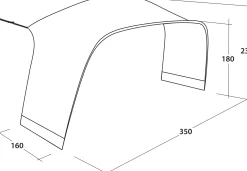 Wakefield L Tent Connector