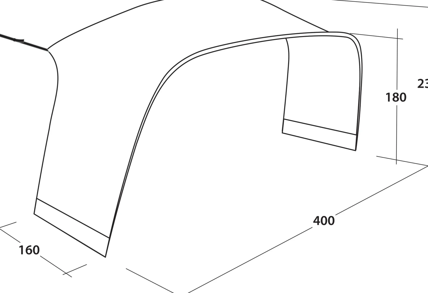 Wakefield XL Tent Connector