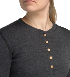 WarmWool Granddad Shirt Dame