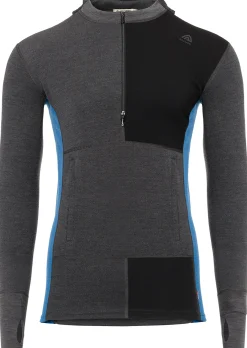 WarmWool Hood Sweater with Zip Herre