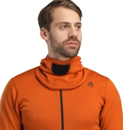 WarmWool Hood Sweater with Zip Herre