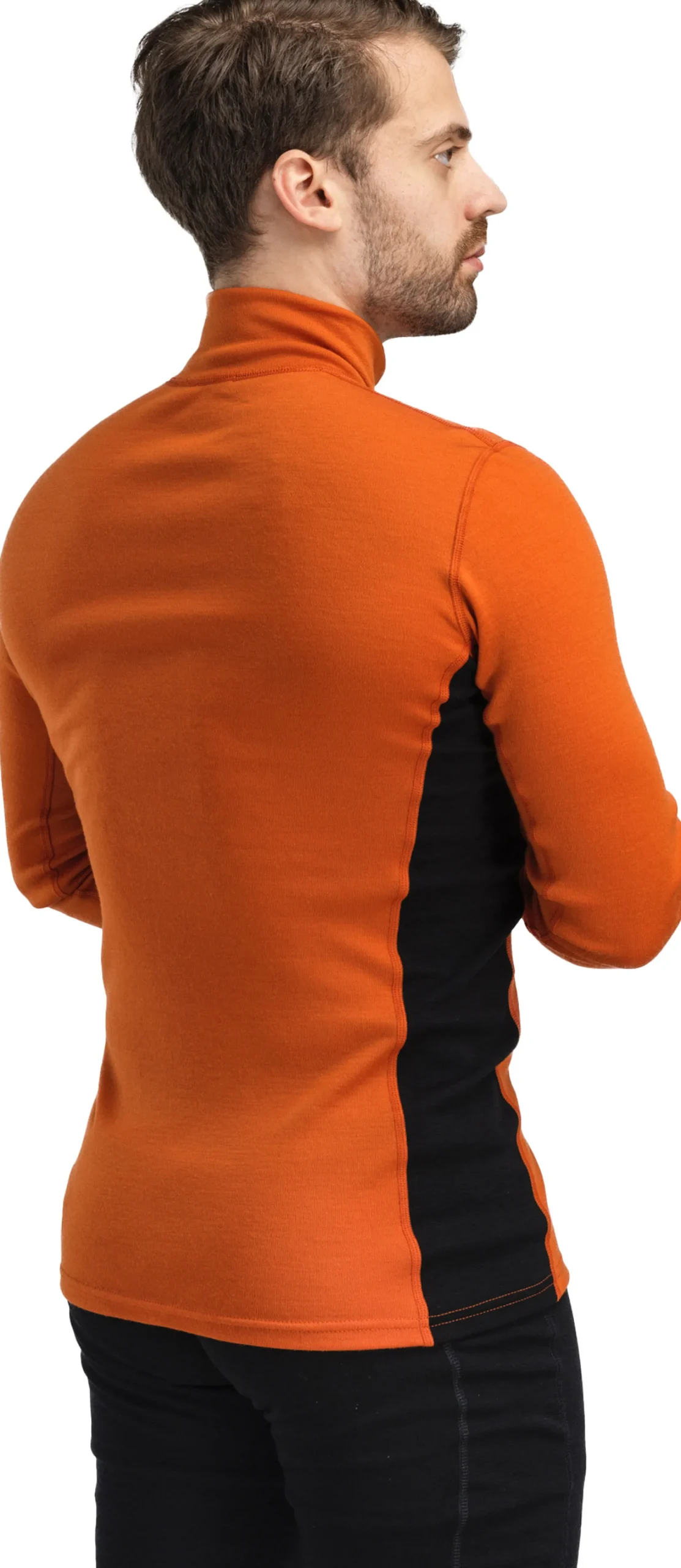 WarmWool Mock Neck with Zip Herre