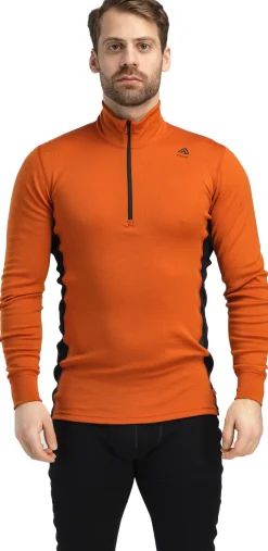 WarmWool Mock Neck with Zip Herre