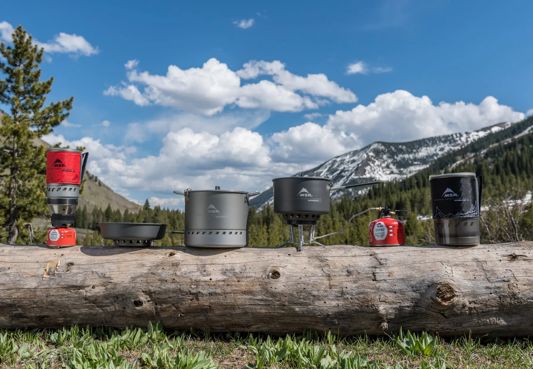 WindBurner Personal Stove System 1.0 ltr, Kogesæt med Gasbrænder