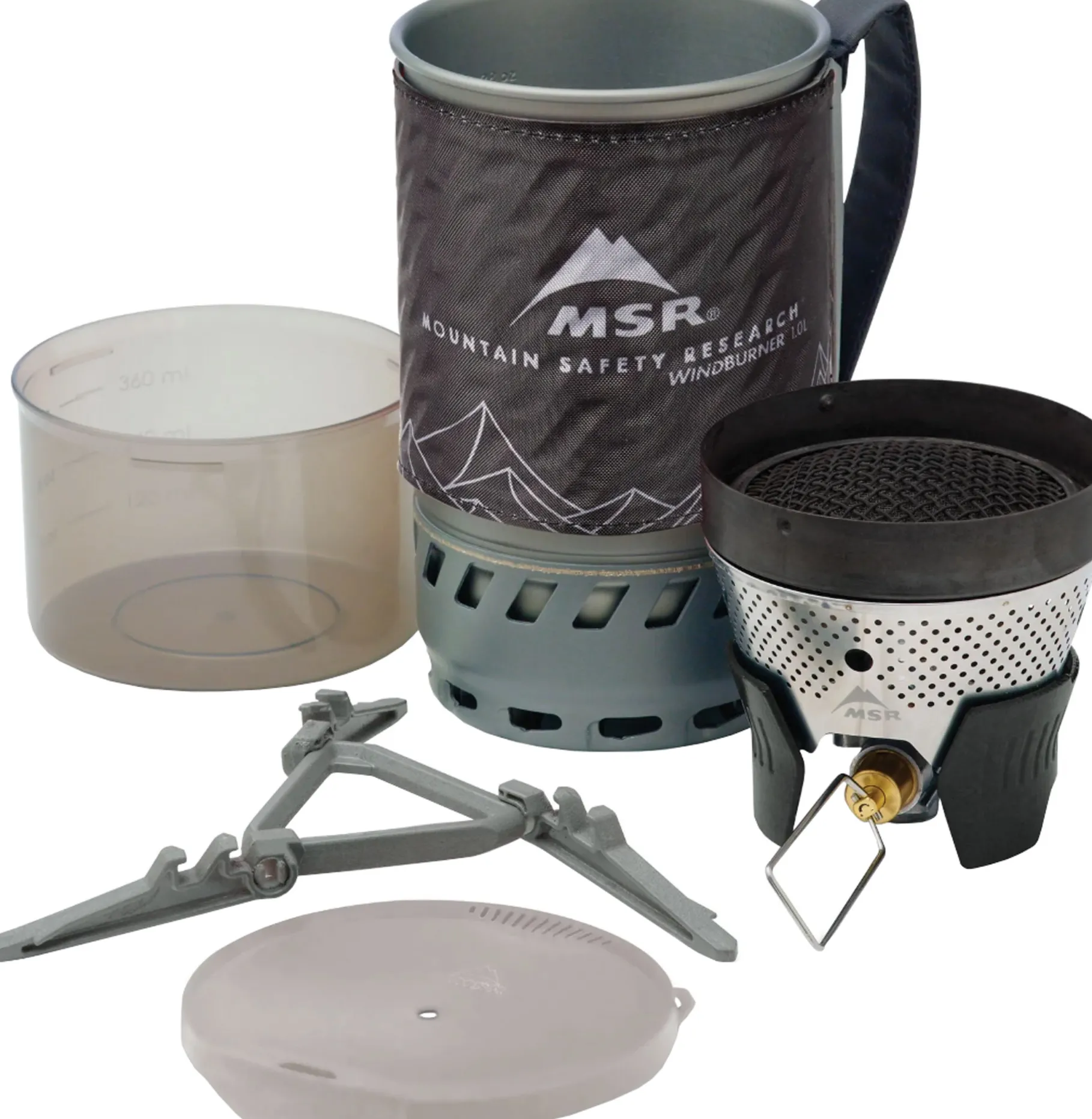 WindBurner Personal Stove System 1.0 ltr, Kogesæt med Gasbrænder